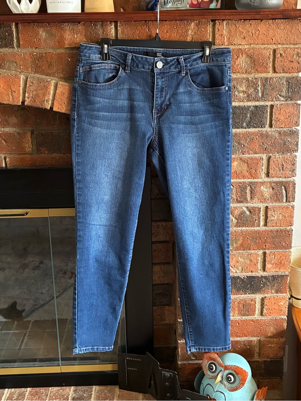 Classic Mid-Rise Women's Blue Jeans